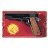 Image 1 : Colt MK IV Government Model Series 80 Semi Automatic Pistol in 38 Super Caliber with Original Box