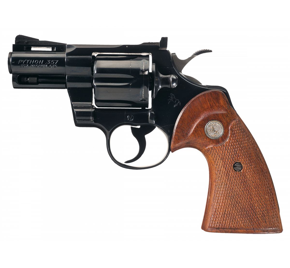Colt Python Double Action Revolver with Desirable 2 1/2 Inch Barrel