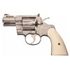 Image 1 : Engraved Stainless 2 1/2 Inch Colt Python Double Action Revolver with Ivory Grips