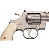 Image 2 : Engraved Stainless 2 1/2 Inch Colt Python Double Action Revolver with Ivory Grips
