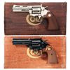 Image 1 : Collector's Lot of Two Boxed Colt Diamondback Double Action Revolvers