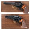 Image 1 : Two Boxed Colt Double Action Revolvers