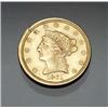 Image 1 : U.S. Quarter Eagle Two-and-One-Half Dollar Gold Coin, Dated 1861 $125 - $150...