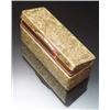 Image 1 : Russian 14-Karat Yellow Gold Floral and Trellising Vine Decorated Trinket Box Early 20th Century...