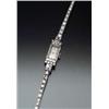 Image 1 : Swiss Platinum and Diamond Self-Winding Cocktail Watch, Emewo Circa 1957 The case and lugs set wi...