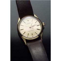 Gentleman's Gold Plated and Stainless Steel Wristwatch, Rolex Oyster Perpetual Superlative Chrono...