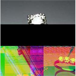 Platinum and Solitaire Diamond Ring Set with one old mine cut diamond weighing exactly 2.40 carat...