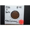 Image 1 : 1938-E German 2 Reichspfennig Foreign Coin With Flying Eagle Holding Swatstika; XF45; EST. $10-15