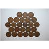 Image 1 : Indian Head One Cent; Various Dates; All Good Or Better Condition; Lot of 25; EST. $25-30
