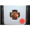 Image 1 : 1945-D US Lincoln Wheat Back Penny; NGC Graded MS65 RD; EST. $15-20