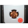 Image 1 : 1945 US Lincoln Wheat Back Penny; NGC Graded MS66 RD; EST. $20-30