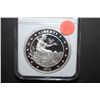 Image 1 : 1876 George T. Morgan Proposed Design $100 Union Dollar Struck In 2006; Private Issue 1.5 Oz. Pure S