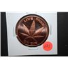 Image 1 : 2011 Barter Trade Tokin-Live Free Or Die Copper Round; .999 Fine Copper 1 Oz.; EST. $5-10