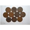 Image 2 : Indian Head One Cent; Various Dates; All Good Or Better Condition; Lot of 10; EST. $15-20