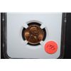 Image 1 : 1942-D US Lincoln Wheat Back Penny; NGC Graded MS66 RD; EST. $20-30