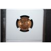 Image 2 : 1942-D US Lincoln Wheat Back Penny; NGC Graded MS66 RD; EST. $20-30