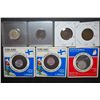 Image 2 : Miscellaneous World Coins; Various Dates, Conditions & Denominations; Lot of 7; EST. $5-10