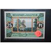 Image 1 : 1921 German Notgeld 25 Pfennig Foreign Bank Note; EST. $10-20