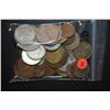 Image 1 : World Coins & Tokens; Various Dates, Conditions & Denominations; Lot of 50; EST. $5-10