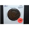 Image 1 : 1851 US Large One Cent; EST. $15-20