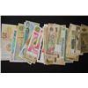 Image 2 : Foreign Bank Notes; Various Dates, Conditions & Denominations; Lot of 50; EST. $50-75