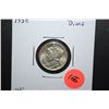 Image 1 : 1938 US Mercury Dime; UNC; EST. $3-10