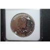 Image 2 : 2008 Canada $5 "Maple Leaf" Silver Foreign Coin 2010 Vancouver Olympics Commemorative; NGC Graded MS