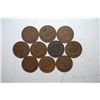 Image 2 : Indian Head One Cent; Various Dates; All Good Or Better Condition; Lot of 10; EST. $15-20