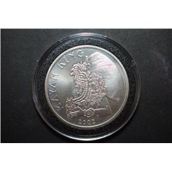 2002 Belize $1 Foreign Silver Coin; 1 Oz. Silver; EST. $40-50