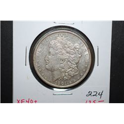 1901 US Silver Morgan $1; XF40+; EST. $100-125