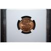 Image 2 : 1942-D US Lincoln Wheat Back Penny; NGC Graded MS66 RD; EST. $20-30
