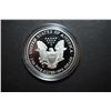 Image 2 : 2002-W US Silver American Eagle $1 Proof In Velvet Display Box With COA Included; 99.9% Silver 1 Oz.