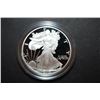 Image 1 : 2003-W US Silver American Eagle $1 Proof In Velvet Display Box With COA Included; 99.9% Silver 1 Oz.