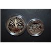 Image 2 : 1986-S US Liberty Commemorative Two-Coin Proof Set With Ellis Island Silver $1 & Nation Of Immigrant