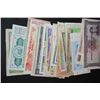 Image 2 : Foreign Bank Notes; Various Dates, Conditions & Denominations; Lot of 50; EST. $30-40