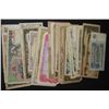 Image 1 : Foreign Bank Notes; Various Dates, Conditions & Denominations; Lot of 50; EST. $30-40