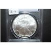 Image 1 : 2005 US Silver American Eagle $1 First Strike; 1 Oz. Fine Silver; PCGS Graded Gem BU; EST. $40-50