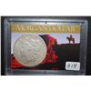 Image 1 : 1883 US Silver Morgan $1 In "Morgan Dollar" Holder; EST. $30-40