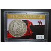 Image 1 : 1900-O US Silver Morgan $1 In "Morgan Dollar" Holder; EST. $30-40