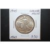 Image 1 : 1945 US Walking Liberty Half Dollar; MS63; EST. $25-30