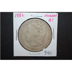 1882 US Silver Morgan $1; EST. $30-40