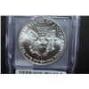Image 2 : 1992 US Silver American Eagle $1; 1 Oz. Fine Silver; ICG Graded MS69; EST. $40-50