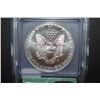 Image 2 : 1997 US Silver American Eagle $1; 1 Oz. Fine Silver; ICG Graded MS69; EST. $40-50