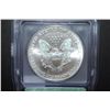 Image 2 : 1998 US Silver American Eagle $1; 1 Oz. Fine Silver; ICG Graded MS69; EST. $40-50