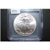 Image 1 : 2001 US Silver American Eagle $1; 1 Oz. Fine Silver; ICG Graded MS69; EST. $40-50