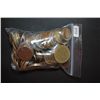 Image 1 : World Coins & Tokens; Various Dates, Conditions & Denominations; Lot of 100; EST. $10-20