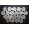 Image 2 : US Silver Quarters $5 Face Value; Various Dates & Conditions; Lot of 20; EST. $125-175