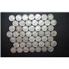Image 1 : US Silver Dimes $5 Face Value; Various Dates & Conditions; Lot of 50; EST. $125-175