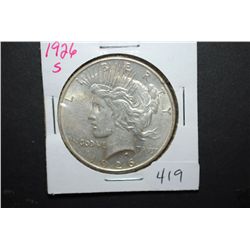 1926-S US Peace $1; EST. $30-40