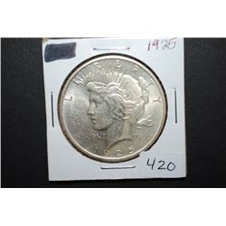 1925 US Peace $1; EST. $30-40